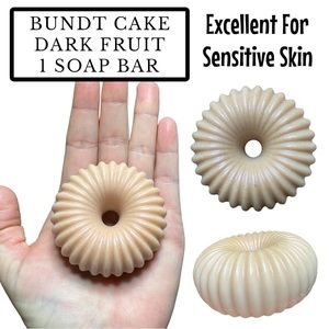 1 Bar, Bundt Cake Soap, Dark Fruit Handmade, Gift Ideas! ( PRICE IS FIRM )